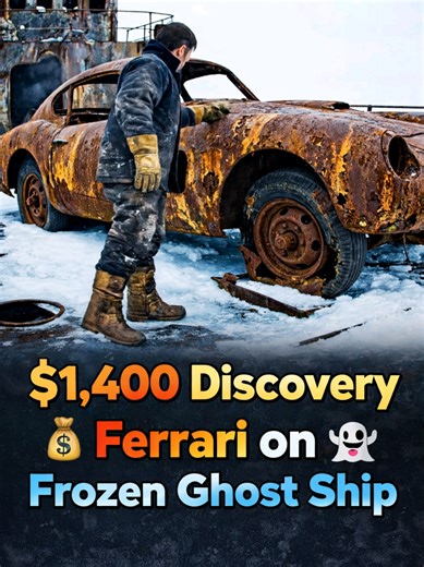Ferrari Restoration on a Frozen Ghost Ship