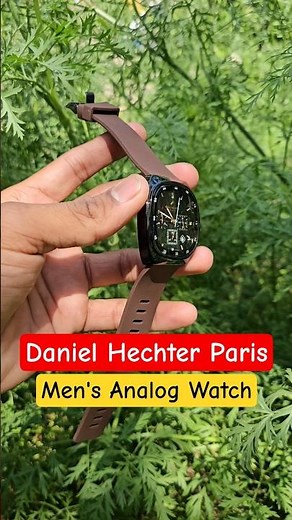 Daniel Hechter Paris Men's Analog watch || #shorts #watches