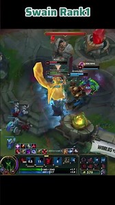 💥 Swain Rank 1 Moment - League of legends #shorts