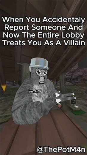 I Guess Im The Bad Guy. #gorillatag
