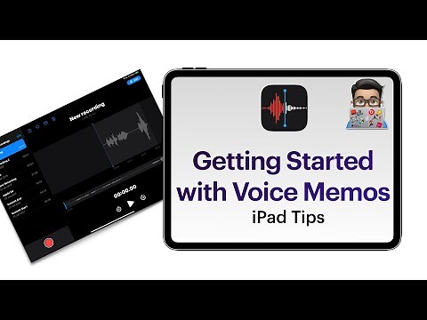 iPad Tips: Getting Started with Voice memos (iPadOS 14)