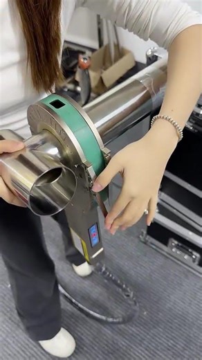 Cleanroom T-Junction Piping – Fully Enclosed Auto Welding with Flaw-Free Strength #shortsfeed