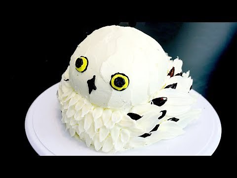 How to Make a HEDWIG Owl Cake from Harry Potter | RECIPE