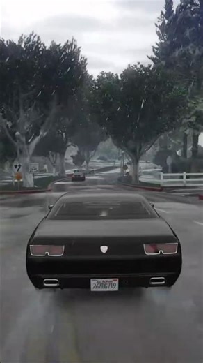 POV: Driving in GTA 5 During Heavy Rain 🌧️🔥