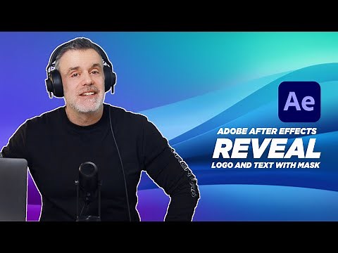 Logo and Text Reveal Behind a Mask | Adobe After Effects Tutorial 2022