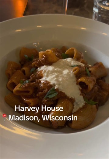 Yummmmmmmmmy! amazing dinner at Harvey House in Madison, WI