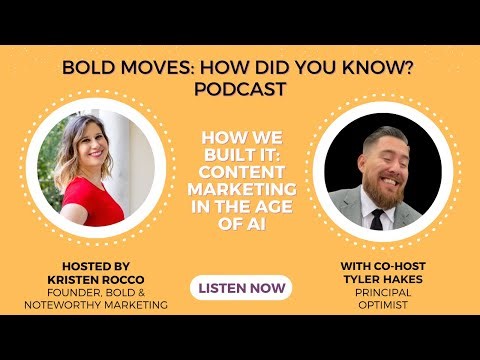 How We Built It: Content Marketing in the Age of AI