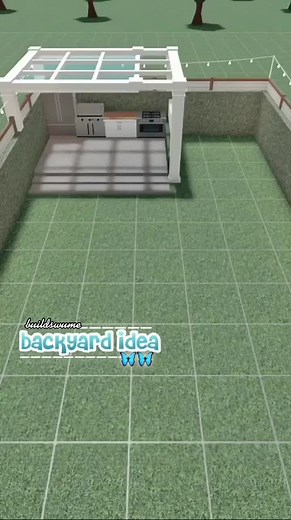 Bloxburg Backyard Ideas: Aesthetic Cuadros de The Weekend Speedbuilds