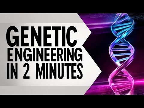 Genetic Engineering in 2 Minutes