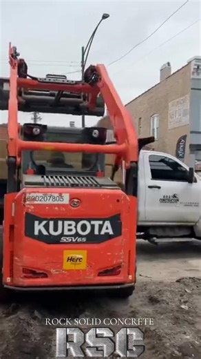ROCK SOLID CONCRETE Preparing the site before laying concrete is one of the most important steps in any project. At Rock Solid Concrete, we make sure the job starts the right way. In this video, our crew is removing old concrete, dirt, and debris while properly grading the area with a bobcat to get the site ready for a strong, long-lasting pour. Professional preparation leads to professional results. When the foundation is done right, everything that follows is rock solid. 💪🧱 Rock Solid Concre