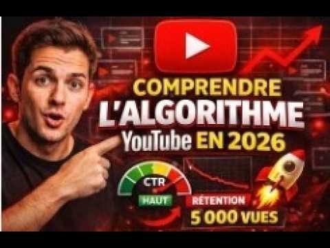 Le secret de l’Algorithme YouTube en 2026 | Cours Compet + Stratégie pour exploser tes vues