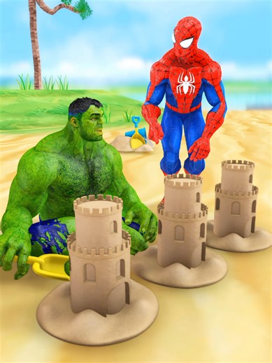 Spider-Man vs Hulk: A Hilarious Cartoon Challenge for Kids