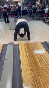 Bowling bingo #3....Leo bowling backwards | Gopher Lanes Bar & Grill
