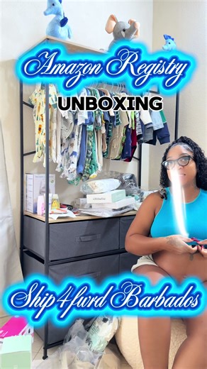 Registry Unboxing - PART 1 Thanks to @ship4fwrdbarbados for making this possible and accepting all my registry stuff 🤭 Sorry for the long a** video but take it or leave it 🤣😩 What else yall think I need to add to my registry ? Drop in the comments 💋 #fyp #unboxing #babyregistry #nesting #babyontheway