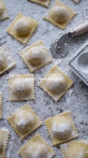Homemade 3 Cheese Ravioli Recipe
