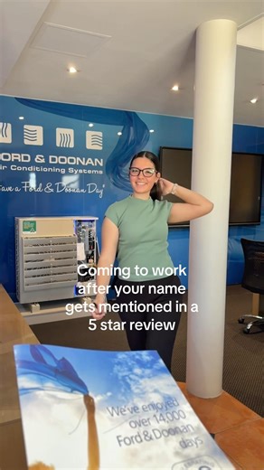 Say less 😜#FordAndDoonan#HaveAFordAndDoonanDay#review #work#airconditioning