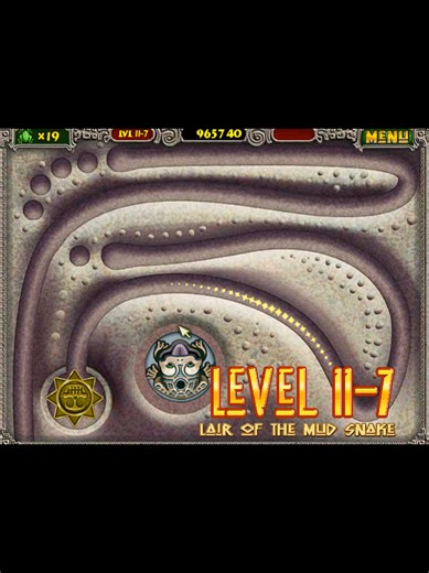 Zuma Deluxe Level 11-7 Gameplay Guide