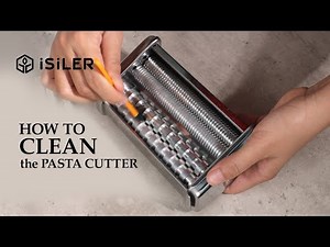 iSiLER Pasta Machine 177-1: Cutter Clean-up
