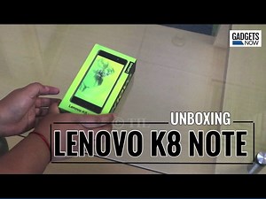30K views · 106 reactions | UNBOXING | Lenovo K8 Note | The Times of India | Facebook