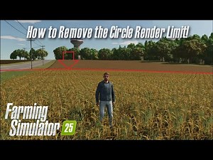 How to Remove the Circle Render Limit! - Farming Simulator 25