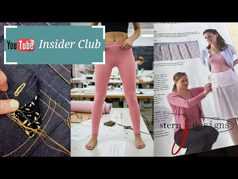 New! J Stern Designs YouTube Insiders Club — Organized Tutorials, Expert Fitting & Monthly Meetups!
