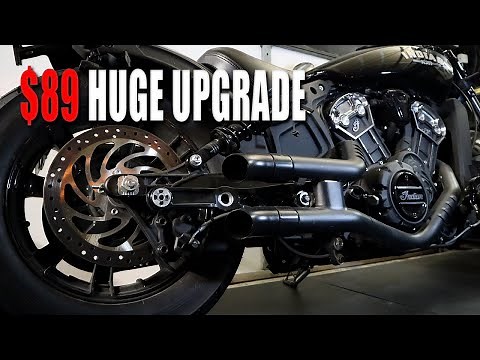 Shorty Exhaust Slip-ons for Indian Scout Bobber | Are They Worth It?....Definitely!