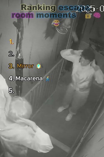 Ranking escape room moments 🔐🧠😂
