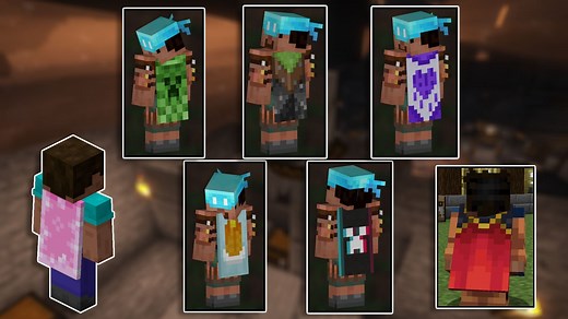 Top 7 common capes in Minecraft