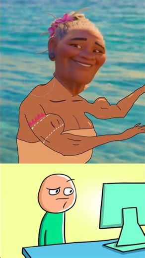 Moana Funny Grandma 😂😂