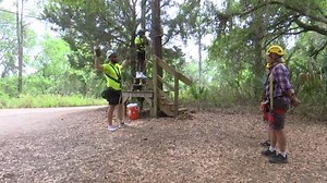 Soar through the air at the Canyons Zip Line and Adventure Park in Ocala