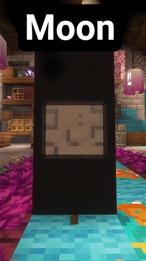 Cool Minecraft Banner 27 - Moon #minecraft #bannerdesign #gaming #tutorial #minecraftshorts