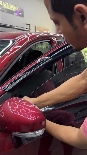 DIY Window Tint Cutting – Easy Step-by-Step Guide #automobile