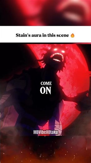 Stain’s Bloodlust Aura Made Heroes Look Helpless #shorts #anime