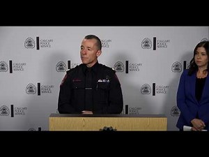 Media availability - Calgary police officer charged with breach of trust