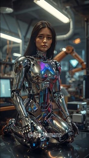 She Pulled Back Her Chestplate 🤖