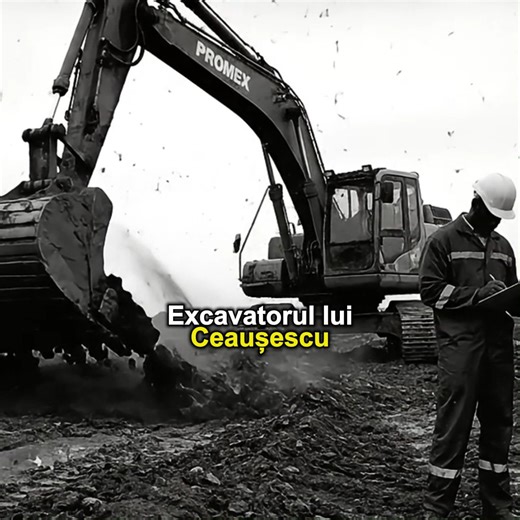 Excavatorul lui Ceaușescu: Excavatorul „promex” care a șocat o lume întreagă! În Brăila industrială, între hale imense și fum de oțel, oamenii construiau nu doar utilaje — construiau visuri. | Traditii Romanesti