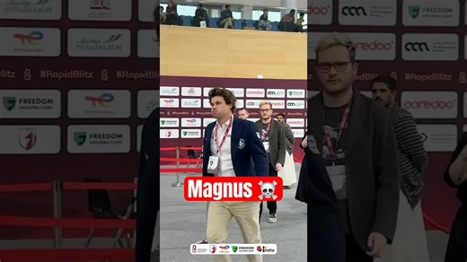 马格努斯·卡尔森击败汉斯·尼曼 🔥☠️ #国际象棋 #magnuscarlsen #hansniemman_ChessBase India