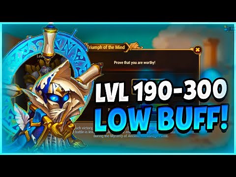 Level 190-300 | Lowest Buff Strategy | Triumph of the Mind | Hero Wars