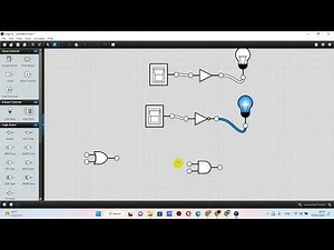 Portes logiques et simulateur de circuit numérique