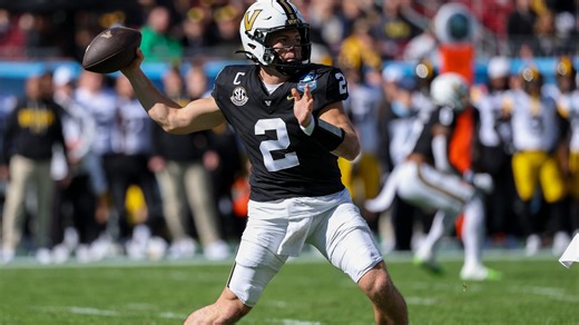 Diego Pavia stats as Vanderbilt football QB can't come back vs Iowa