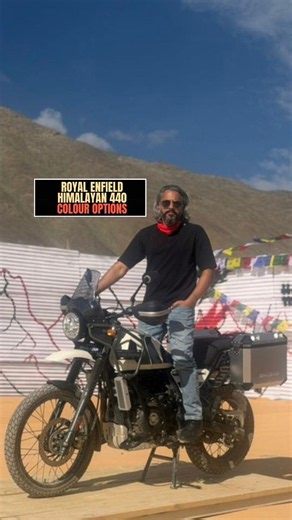 All colour options on the new Royal EnfieldHimalayan 440