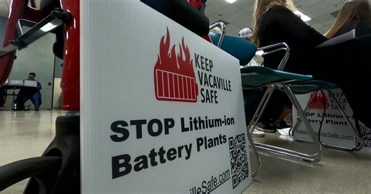 CEC hosts public meeting in Vacaville on proposed lithium-ion battery facility