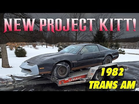 Our New Knight Rider Project Car! The Goal? The Most Studio Accurate KITT Replica Ever Built!
