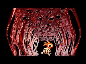 Creating an Organic Tunnel Effect in Blender