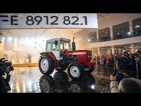 🚜 ШОК! Новый Belarus 82.1 Поражает Всех! 💥 Russian Power в Английском Showroom! 🇷🇺🔥
