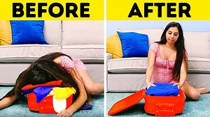 Easy ways to fold your stuff. 🤪 | 5-Minute Crafts Family