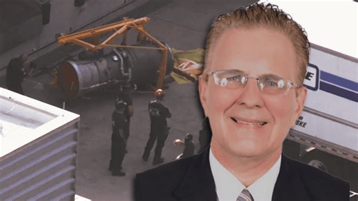 Man killed by falling jet engine identified as inventor David Monroe, founder of SAMSAT