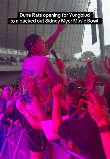 Dune Rats Rock Sidney Myer Music Bowl with Yungblud