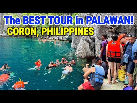 BEST Island Hopping Tour in CORON PALAWAN, PHILIPPINES | Super Ultimate Tour | FULL TOUR