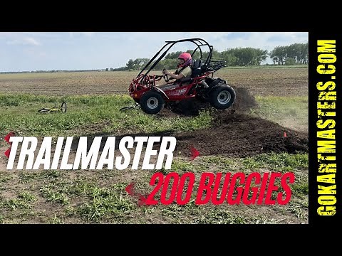 Trailmaster 200 XRS and 200 XRX Go Kart Overview | Review with Rider Size Comparison